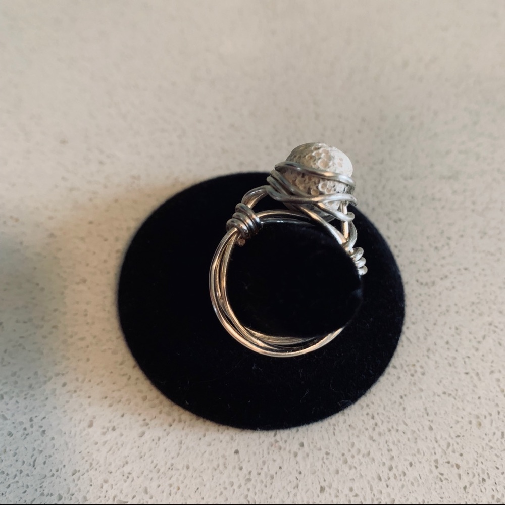 Lava rock ring!